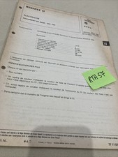 Revue technique Renault R11