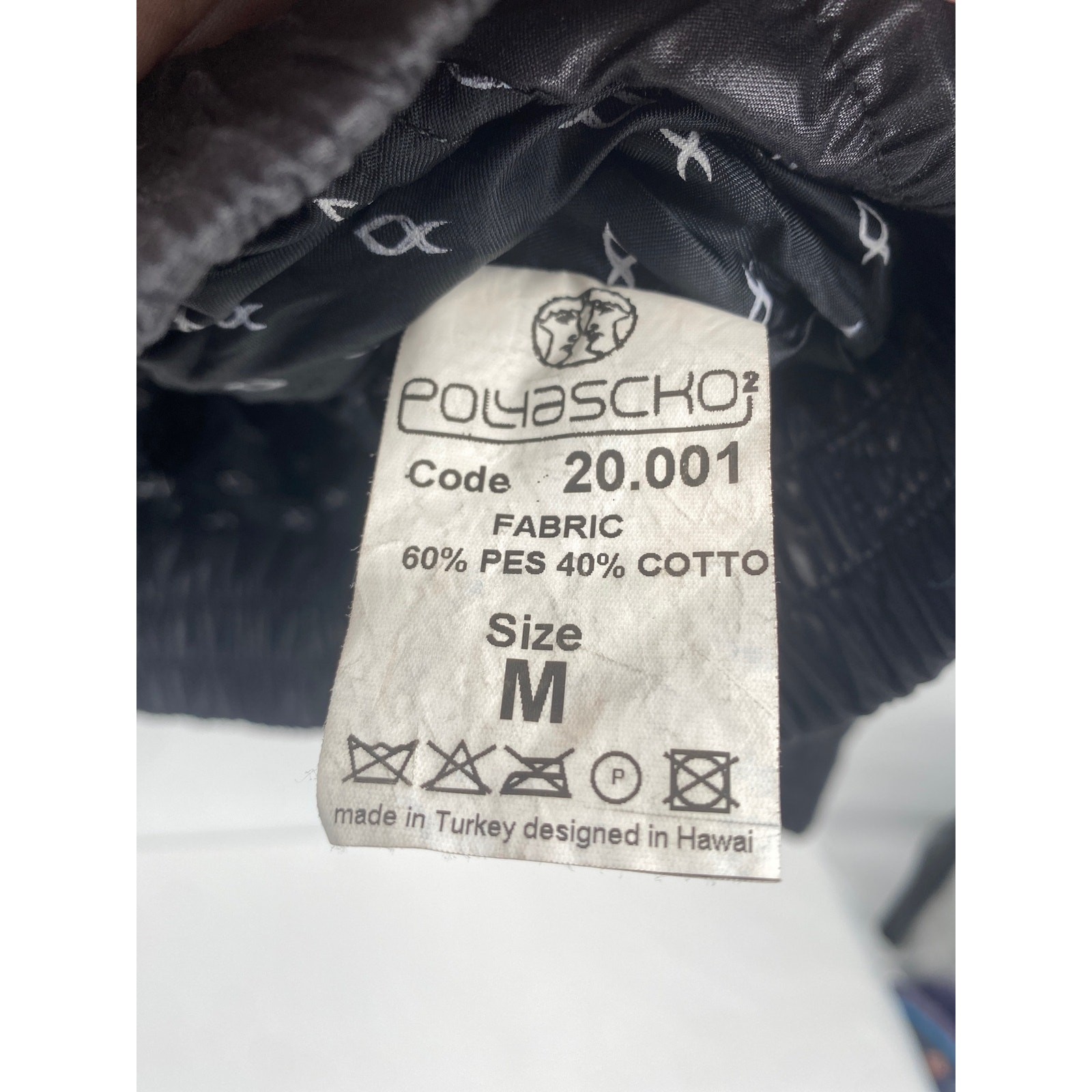 Polyascko 2 Black Collared Jacket Embroidered Ful… - image 4