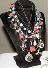 Vintage Super-Nice 20Pc STERLING SILVER JEWELRY LOT WITH STONES~GLASS~370g — photo 2