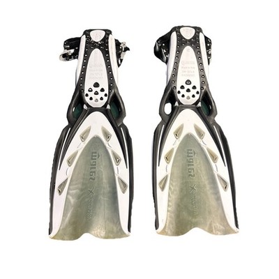 Mares Xstream Scuba Diving Fins   White   Size Small