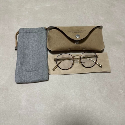 Occhiali da vista Oliver Peoples Artemio-R OV1302M 48-21 marrone oro Cucinelli Collab - Foto 4 di 4
