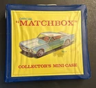 Vintage 1967 Matchbox #8 Mustang 18 Car Collectors Case w/17 Diecast Vehicles