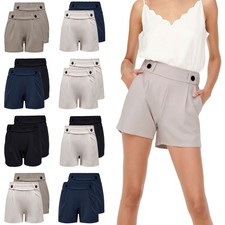 2er Pack JDY Damen JDYGEGGO SHORTS kurze Hose S M L XL XXL schwarz beige braun