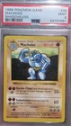 1999 POKEMON BASE SET SHADOWLESS #34/102 MACHOKE PSA 9 MINT