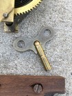 Antique Ansonia Clock Co. Gothic Mantle Clock Brass Movement, Key & Wood Blocks — photo 3