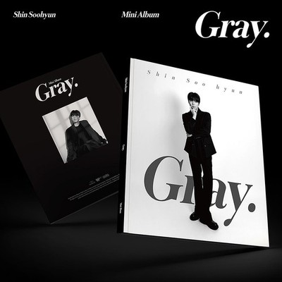 SHIN SOO HYUN [GRAY.] 2nd Mini Album CD+Photo Book+Poster+3 Card+Film+Cover
