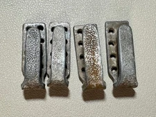 🇩🇪 WWI German M1915 Belt Hooks — Set of 4 Original Steel