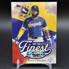 2026 Topps Finest #WF-26 Jackson Churio World's Finest Refractor