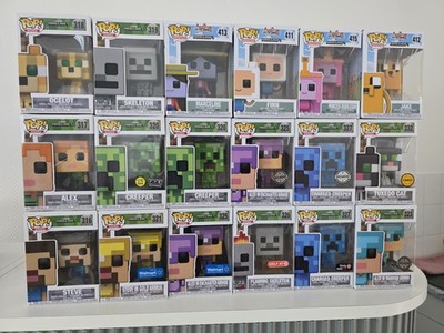 Funko Pop Games MINECRAFT Sammlung--neu--