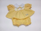Cabbage Patch Kids Doll Outfit, Dress & Bloomers Golden Yellow 13H OK CPK