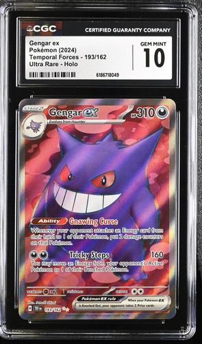 Gengar ex graded CGC 10 for sale on eBay
