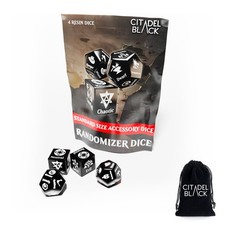 Citadel Black Character Randomizer Dice Set - Randomize Class, Standard size