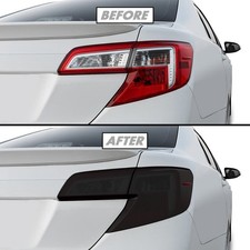 For 2012-2014 Toyota Camry Tail Light Smoke Precut Vinyl Tint Overlays