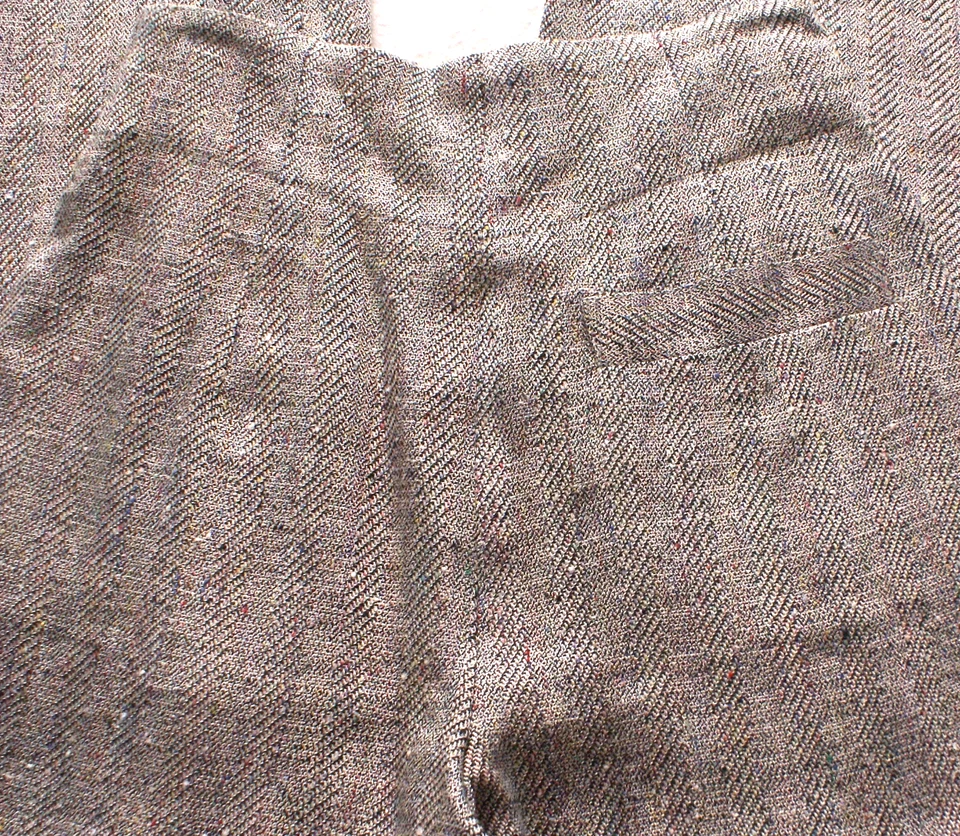 复古 Ann Taylor 女式打褶锥形腿灰色裤子,尺寸 4 (24X30),全新 — 第 4/4 张图片