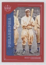 2021 Panini Diamond Kings Red Framed Mickey Cochrane #21 HOF fm0