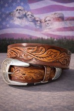 Tony Lama USA Belt Size 36 NWT List 68 Rodeo Rare Find