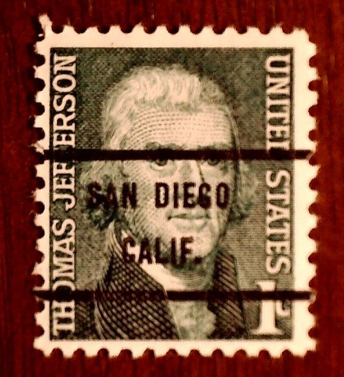 JM: US PRECANCEL BUREAU CALIFORNIA SINGLES LISTING, SEC 3, PICK AND CHOOSE