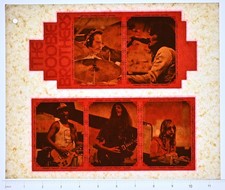 Original VINTAGE 1970s Heat Transfer  The Doobie Brothers Band Photo Collage