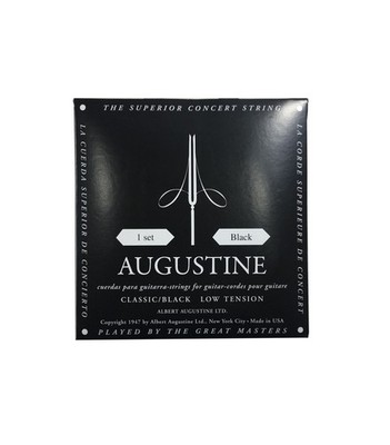 Augustine Guitar Strings Classsical Black Low Tension 522A
