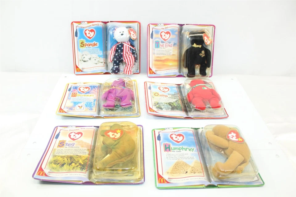 Beanie Babies McDonald's Juguetes en Paquetes Lote de 6 Coleccionables  Foto 2 de 4
