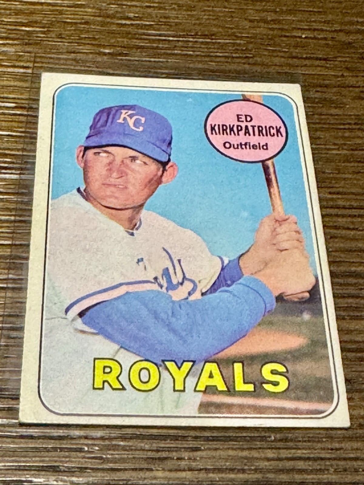 1969 Topps - High # Ed Kirkpatrick #529 - EX - Free Shipping