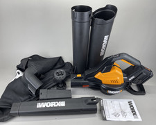 WORX WG583 Cordless Leaf Blower 3 in 1 Lawn Care with Leaf Vacuum Tools Only