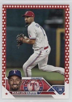 2023 Topps Series 2 Independence Day 34/76 Marcus Semien #532 0q26