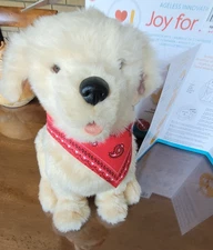 Joy For All Ageless Innovations Companion Golden Pup Lifelike Animatronic Dog