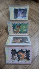 Disney Bambi Brand Disney Bambi postcard holder set of 6
