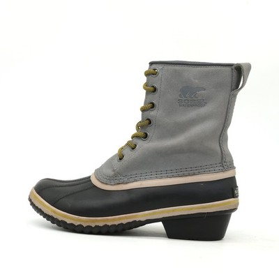 Sorel Damen NL2651-052 Stiefel Grau Schwarz Textil Wasserdicht Waterproof EU 41