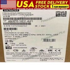 New Siemens 6SL3 210-1KE31-4UF1 SINAMICS G120C 55KW Inverter 6SL3210-1KE31-4UF1