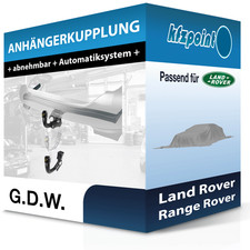 G.D.W. Anhängekupplung abnehmbar passend für Land Rover Range Rover 10.21- neu