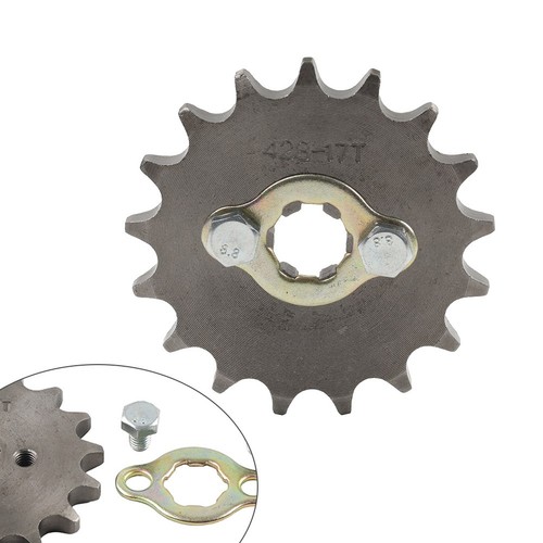 Voortandwiel 420 14T 17mm as - DSL Motoren