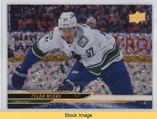 2024-25 Upper Deck Series 2 Rainbow Speckled Foil Tyler Myers #430 READ 1e7g