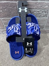 NWT Under Armour Ignite 7 Brand Women s Sandals/Slides Size 6 Graphic Camo