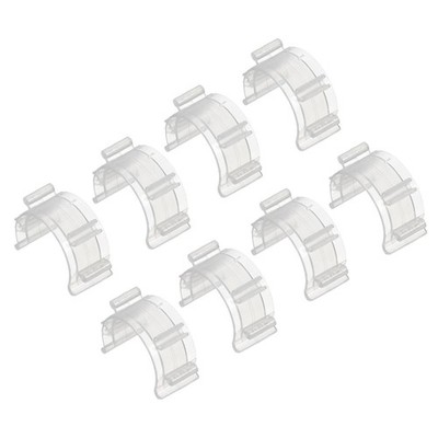 50Pack Spulenhalter Clips Kleine Spulenklammern Klar
