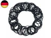 100 StüCk Elastische HaarbäNder, 2 Mm DüNne Haargummis, Kleine Elastische Ha