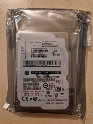 IBM 00Y2432 1.2TB 2.5'' SFF 10K 6Gb SAS Storwize 00Y5709 00Y2507 00Y5909 Server-H