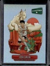 2020-21 Panini Prizm Draft Picks Collegiate Josh Green Downtown SSP RC #D-19