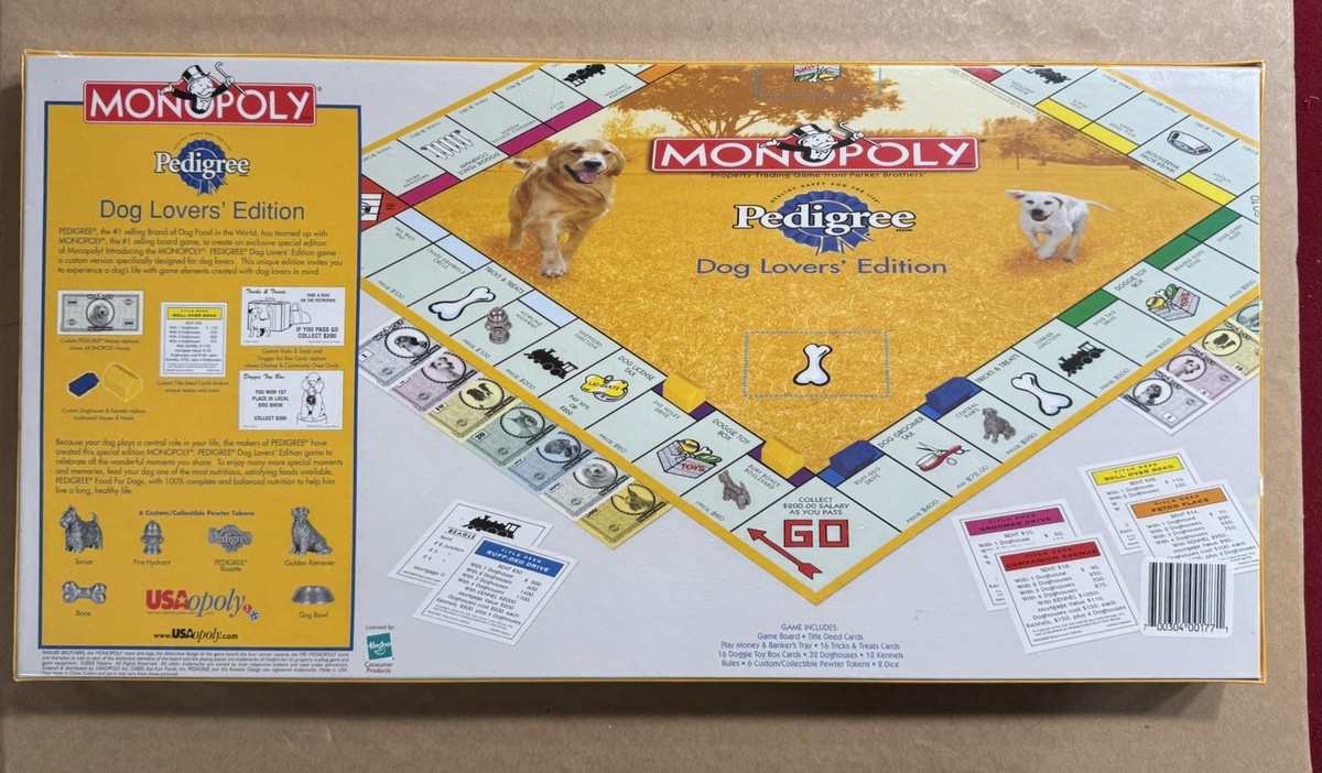 モノポリー ドゴポリー 犬 MONOPOLY 希少 レア Amazon.com: USAOPOLY Monopoly: The Dog Artlist Collection : Toys