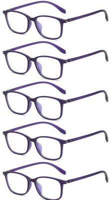 6PK Men TR90 Blue Light Blocking Reading Glasses 12g Featherlight Frame Comfort