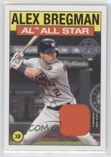 2021 Topps 1986 Topps All-Star Baseball Relics Alex Bregman #86ASRAB 2qw