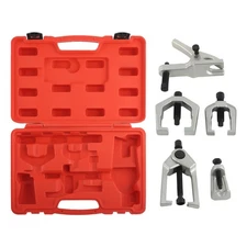 5 Sets Front End Service Tool Kit Pitman Arm Puller For Ball Joint Separator