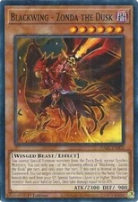 Blackwing - Zonda the Dusk - DABL-EN005 - Common - 1st Edition - Near Mint