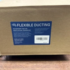 ATOM NEXUS FLEXIBLE DUCTING 10” 8’ Long An-tub108