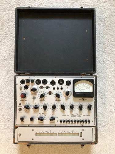Vintage  Hickok  Model 580 Tube Tester  ( WORKING )