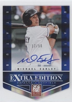 2012 Elite Extra Edition 12/50 Michael Earley #171 Auto h3a