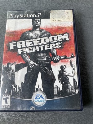 Freedom Fighters (Sony PlayStation 2, 2003) PS2 / Complete In Box With Manual 