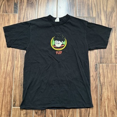  1996 Flip Skateboards Andy Scott menace  T Shirt VERY RARE 