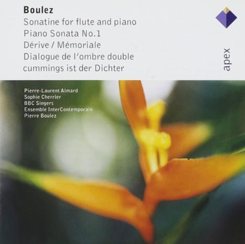 Pierre Boulez Sonatine, Piano Sonata No. 1, Derive, Memoriale (Boulez) (CD)